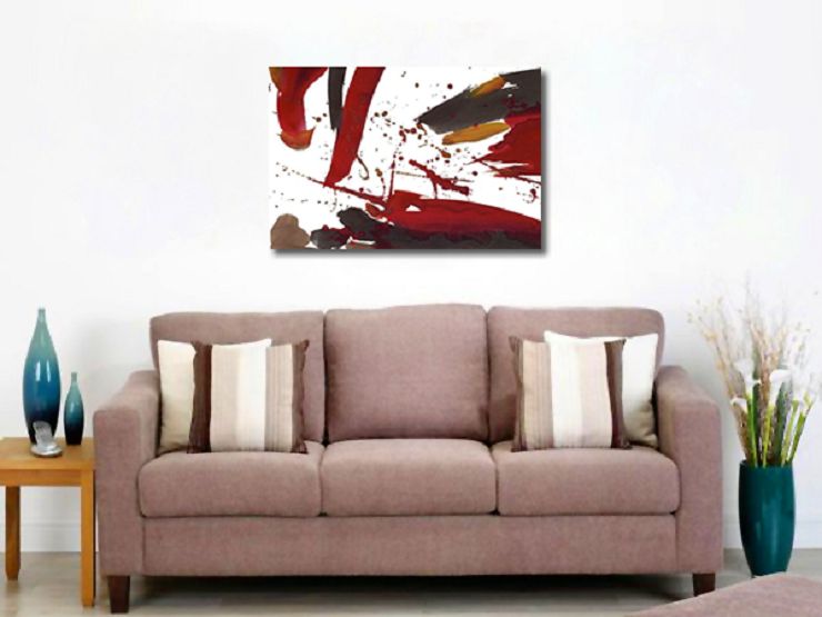 油画-万紫千红装饰画油画高质量精美室内装饰画挂画制作