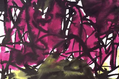 油画-花团锦簇 抽象,装饰画