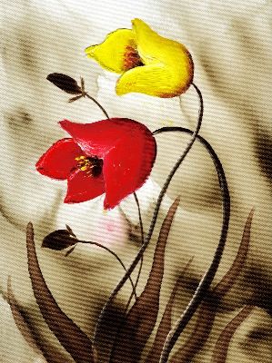 油画-装饰花卉