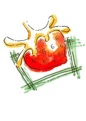 油画-草莓沙司 西方美食,装饰画