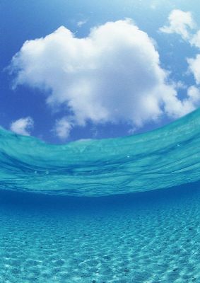摄影-碧水蓝天 海洋