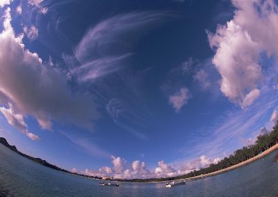 摄影-遥望天空 海洋