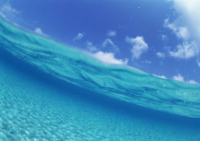 摄影-海底天空 海洋