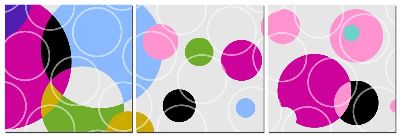 组合画－彩球 球,彩绘,抽象